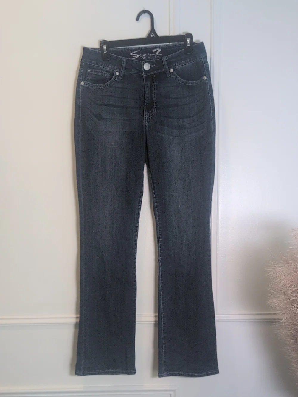 Seven7 Dark Wash Bootcut Jeans